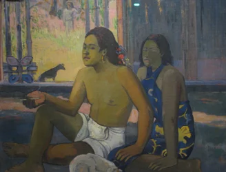 Tahitianer in einem Raum